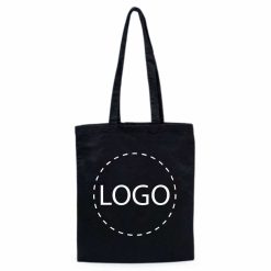 Borse personalizzate in cotone, shopper personalizzate, black