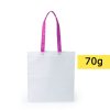 Borsa in TNT personalizzata, rosa, TNT 70 g/m2, 36 x 40 cm