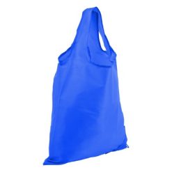 Borsa pieghevole personalizzata in poliestere, azzurro, poliestere 210D, 37,5 x 50 x 0,1 cm