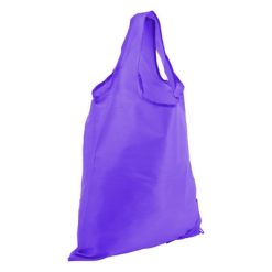 Borsa pieghevole personalizzata in poliestere, viola, poliestere 210D, 37,5 x 50 x 0,1 cm