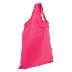 Borsa pieghevole personalizzata in poliestere, rosa, poliestere 210D, 37,5 x 50 x 0,1 cm