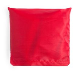 Borsa pieghevole personalizzata in poliestere, rosso, poliestere 190T, 45 x 35 cm