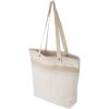 Borse in tessuto personalizzate marrone, cotone 380 g/m2, juta, 40,5 x 36,5 x 10 cm