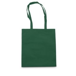 Borsa in TNT personalizzata, verde, TNT 80 g/m2, 37 x 41 x 0,3 cm