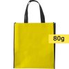 Borsa in TNT personalizzata, giallo, TNT 80 g/m2, 38 x 42 x 10 cm