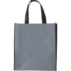 Borsa in TNT personalizzata, grigio, TNT 80 g/m2, 38 x 42 x 10 cm