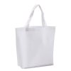 Borsa in TNT personalizzata, bianco, TNT 80 g/m2, 40 x 35 x 10 cm