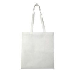 Borsa in TNT personalizzata, bianco, TNT 70 g/m2, 36 x 40 cm