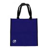 Borsa in PP (polipropilene) personalizzata, blu scuro, PP-tessuto120 g/m2, 38 x 38 x 12 cm