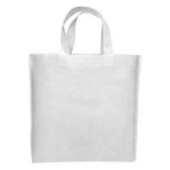 Borsa in TNT personalizzata, bianco, TNT 70 g/m2, 38 x 35 cm