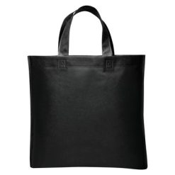 Borsa in TNT personalizzata, nero, TNT 70 g/m2, 38 x 35 cm