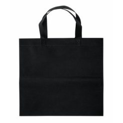 Borsa in TNT personalizzata, nero, TNT 70 g/m2, 38 x 35 cm