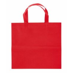 Borsa in TNT personalizzata, rosso, TNT 70 g/m2, 38 x 35 cm