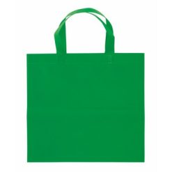 Borsa in TNT personalizzata, verde, TNT 70 g/m2, 38 x 35 cm