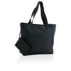 Borsa in poliestere, nero, poliestere 600D, 47 x 34 x 12,5 cm