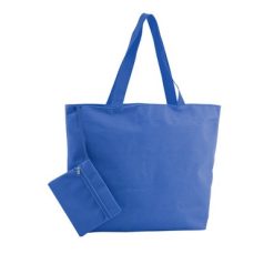 Borsa in poliestere, blu scuro, poliestere 600D, 47 x 34 x 12,5 cm