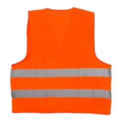 Gilet personalizzati, arancione, poliestere, 64 x 65,5 cm