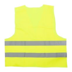 Gilet personalizzati, giallo, poliestere, 64 x 65,5 cm