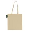 Borsa B'RIGHT in tessuto personalizzata beige, cotone organico 150 g/m2, 38 x 42 cm