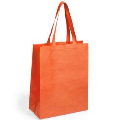 Borsa in TNT personalizzata, arancione, TNT 70 g/m2, 32 x 42 x 15 cm