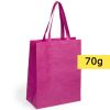 Borsa in TNT personalizzata, viola, TNT 70 g/m2, 32 x 42 x 15 cm