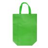 Borsa in TNT personalizzata, verde, TNT laminato 100 g/m2, 30 x 34 x 12 cm