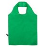 Borsa pieghevole personalizzata in poliestere, verde, poliestere 190T, 56 x 38 cm