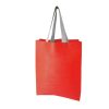 Borsa in TNT personalizzata, rosso, TNT 70 g/m2, 30 x 37 x 10,5 cm