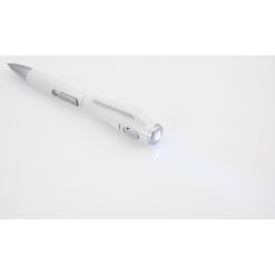 Penne personalizzate, lampadina LED, bianco, plastica, Ø1,5 x 12,7 cm