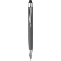 Penne personalizzate, touch pen, grigio, ABS, alluminio, 71,8 x 3,8 x 1,9 cm