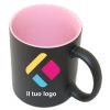 Tazza magica opaca personalizzata con stampa cangiante con interno colorato 300 ml, Diam 8 cm, Alt(h) 9,5 cm