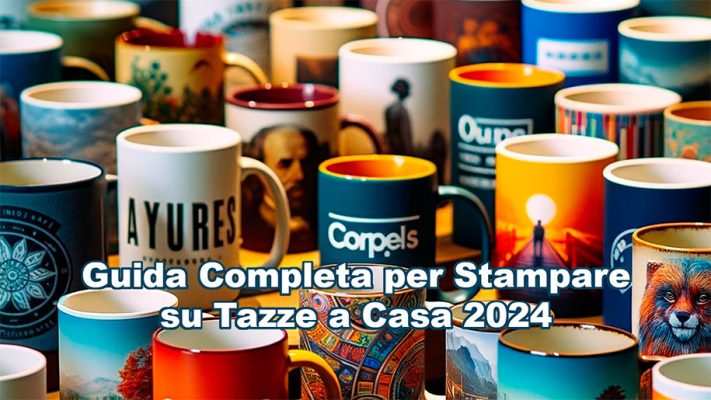 Come stampare su tazze a casa - guida completa 2024 (Video)